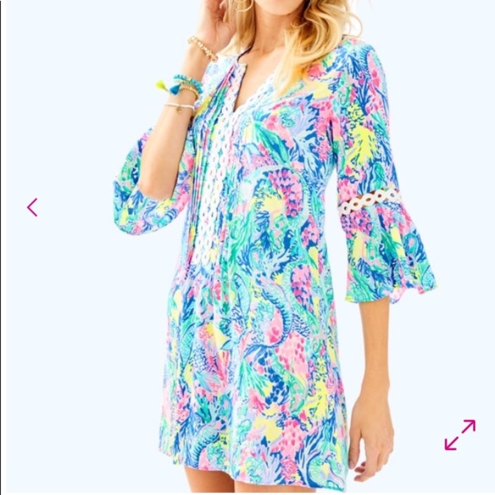 Lilly Pulitzer Hollie Tunic dress/Mermaid’s Cove!